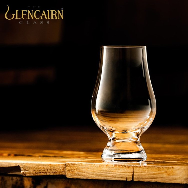 英國(guó)GlencairnGlass無(wú)鉛水晶玻璃刻字格蘭凱恩威士忌聞香酒杯