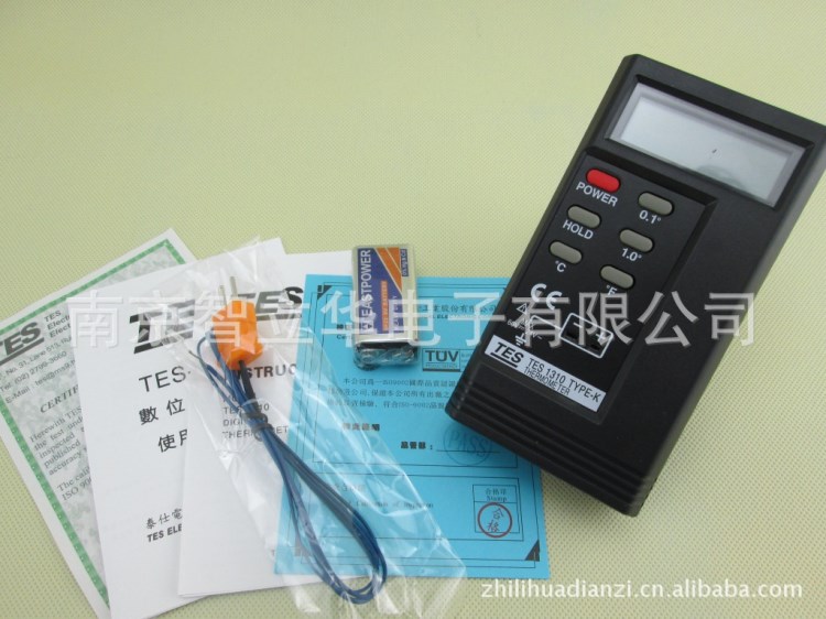 泰仕TES-1310溫度測試儀 表面溫度計 接觸式溫度表 測溫儀 測溫計