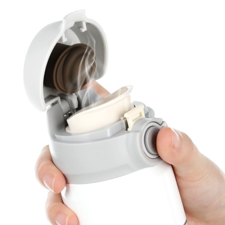 萬象好樂家彈跳保溫杯男女清新便攜一鍵開啟不銹鋼直身杯新品B29