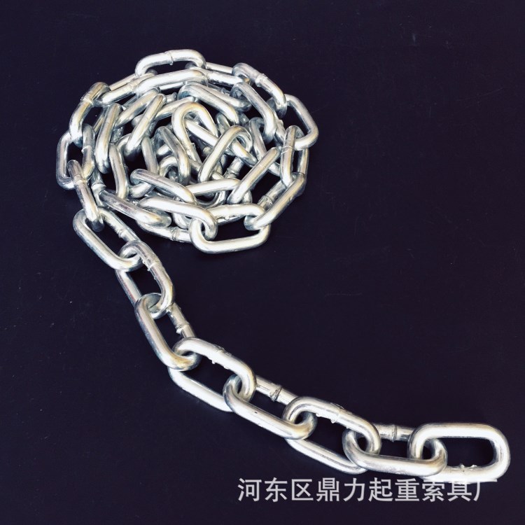 滿焊鍍鋅鐵鏈條 園林  狗 鎖鏈 秋千吊椅護欄專用