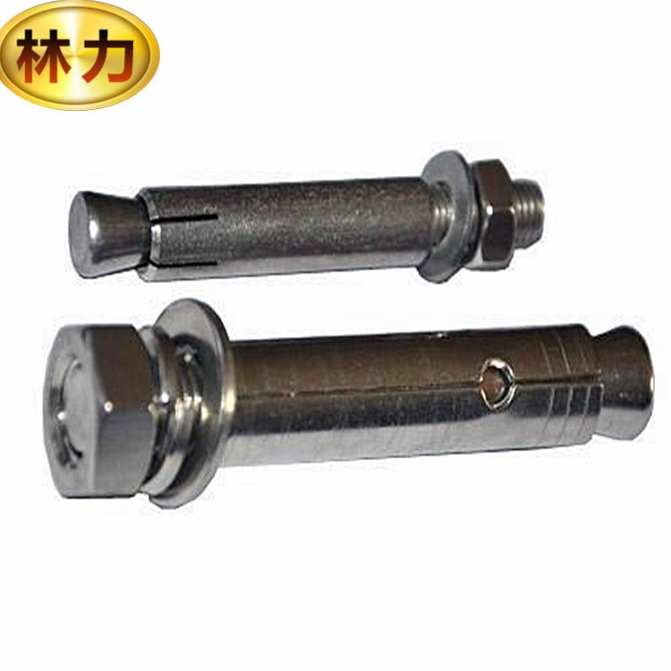 304不銹鋼外膨脹螺絲螺栓 加長超長拉暴膨脹管釘M8*10M8*8