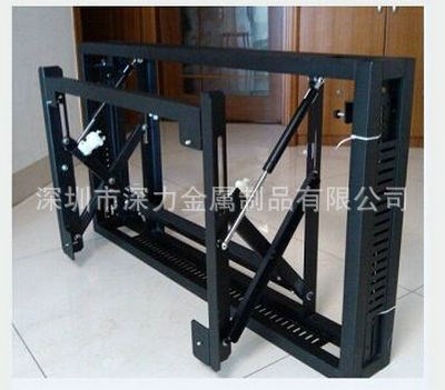 批發(fā)55英寸液晶拼接屏前維護支架 可伸縮電視顯示器支架通用臂架