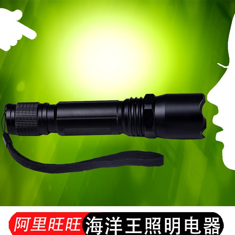 海洋JW7300B微型防爆電筒 強光防爆手電 OK海洋18650防爆燈具