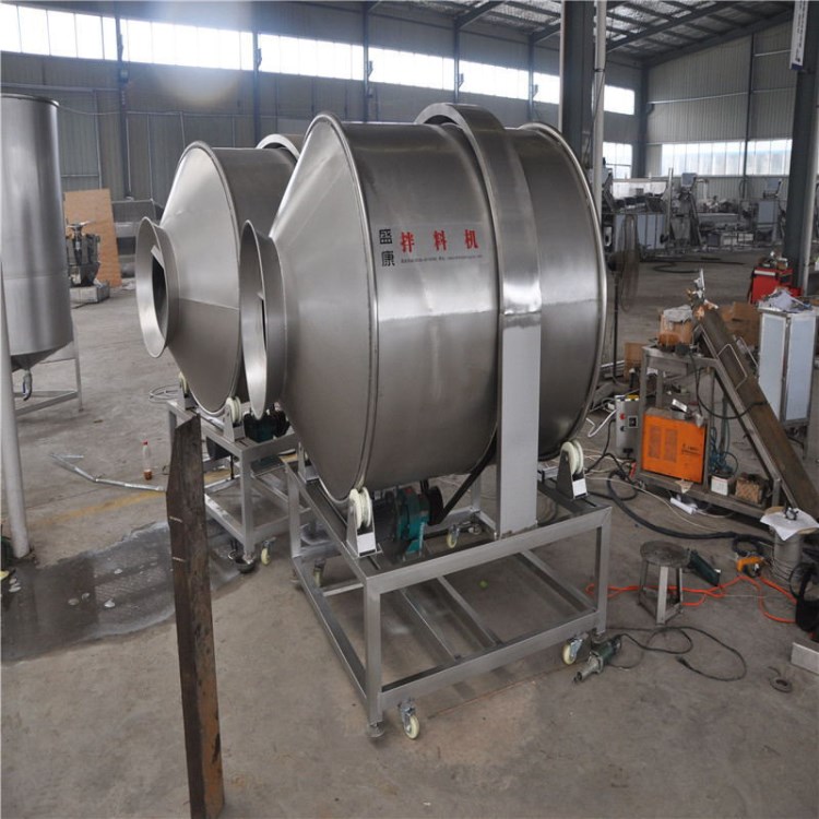 供應(yīng) 拌料機(jī) 諸城盛康機(jī)械油炸小食品拌料機(jī)節(jié)能0536-6019288