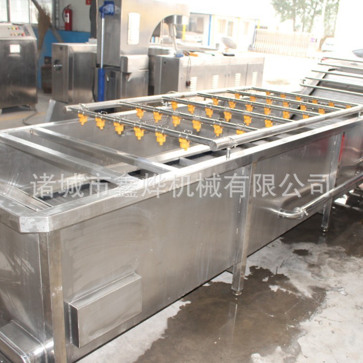 x葉菜類氣泡式大型蔬菜清洗機 蔬菜加工流水線設備 蔬菜清洗機