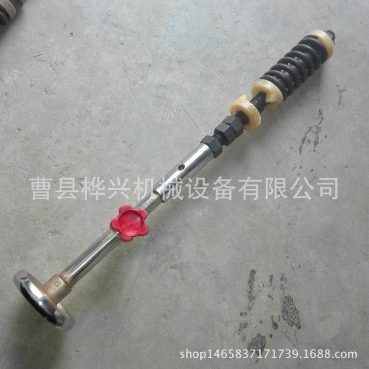 批發零售面粉機械配件各種型號磨粉機操作手柄拉桿含套含彈簧