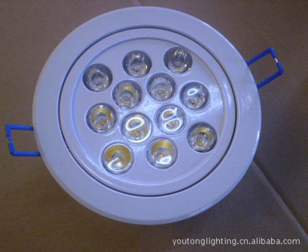 可調(diào)光12W LED天花燈，LED spot light 配臺(tái)灣明緯電源