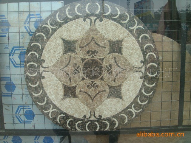 2960#出口希臘大理石馬賽克藝術(shù)拼圖Marble Mosaic Pattern