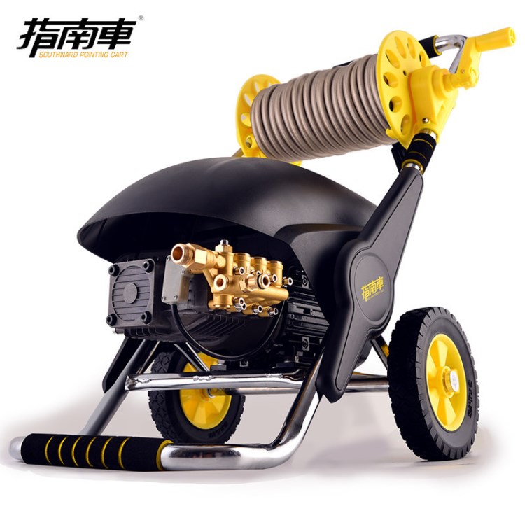 白馬指南車商用超高壓洗車機(jī)220V家用高壓清洗機(jī)洗車水泵洗車器