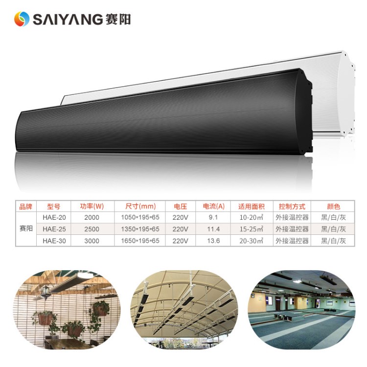 賽陽(yáng)遠(yuǎn)紅外輻射電熱器 高溫輻射板 車間廠房用電熱幕 輻射取暖器