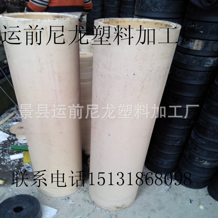 廠家批發稀土含油尼龍棒 mc尼龍板 綠色尼龍棒 加玻纖耐磨尼龍管