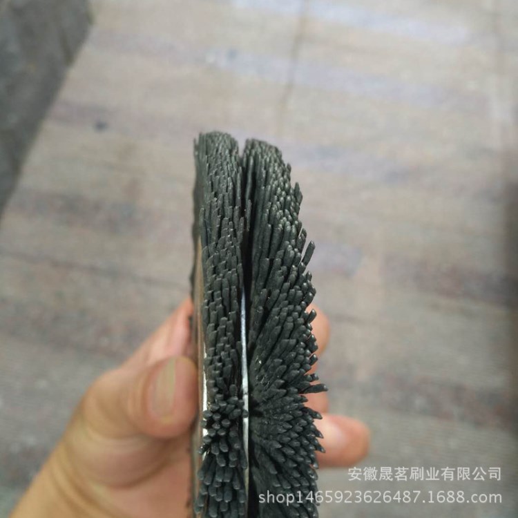 磨料絲輪刷 拋光磨料絲輪 圓盤拋光刷，工業(yè)圓盤刷工業(yè)毛刷輪