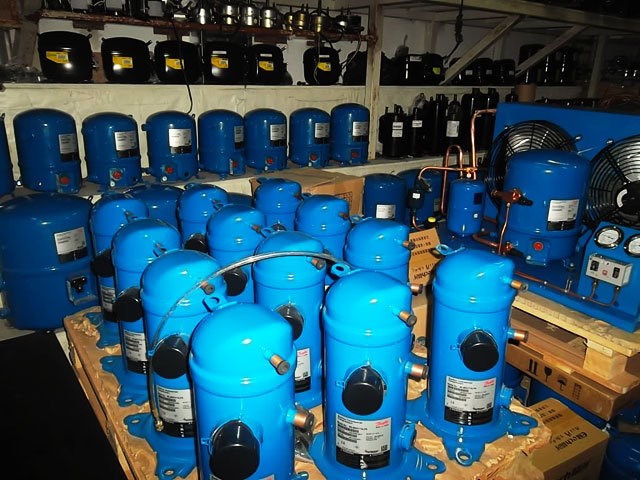 原装丹佛斯美优乐压缩机mt36jg4eve3匹中低温冷库机组压缩机