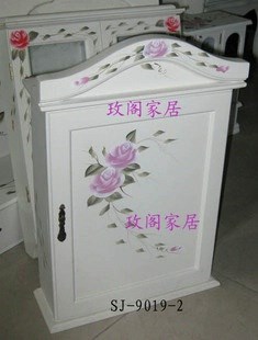 壁柜 浴室收納掛柜 木柜 韓式家居擺件 家居日用品