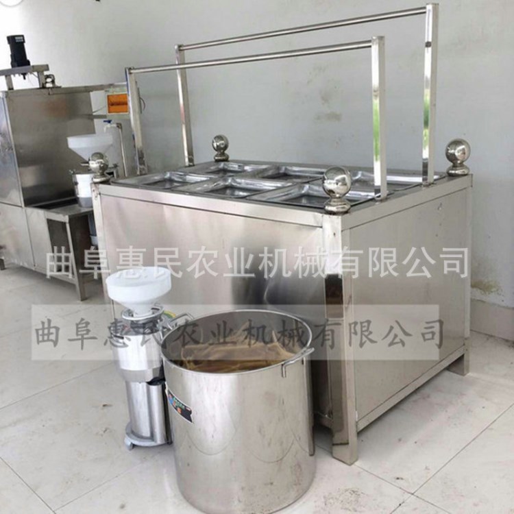 酒店手工豆皮機 不銹鋼材質(zhì) 陜西地區(qū)豆腐機