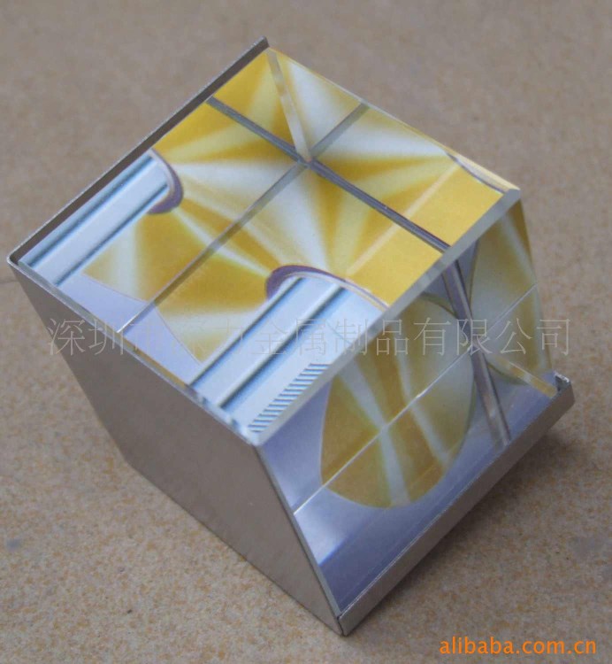 生產(chǎn)銷售 創(chuàng)意水晶不銹鋼相框 亞克力水晶相框