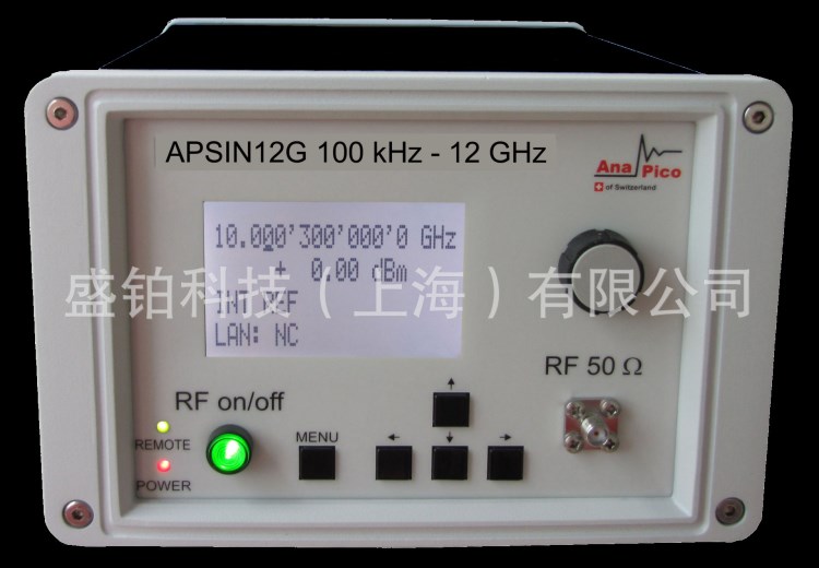 瑞士Anapico APSIN12G便攜式12GHz微波信號(hào)發(fā)生器