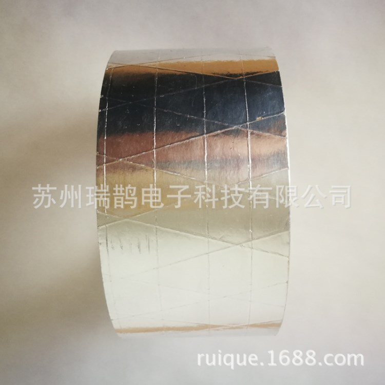 自產(chǎn)自銷 夾筋鋁箔膠帶 加筋鋁箔膠帶 方格鋁箔膠帶 鋁箔膠帶