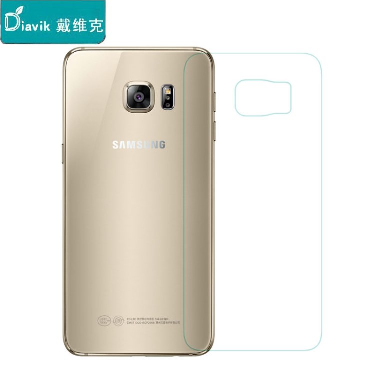 FOR:三星S6 EDGE+ 鋼化玻璃膜 S6 EDGE PLUS后膜/背膜 保護(hù)膜