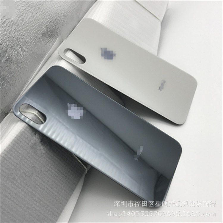 適用于蘋果X手機后蓋 iphoneX手機鋼化玻璃后蓋 手機殼電池蓋批發(fā)