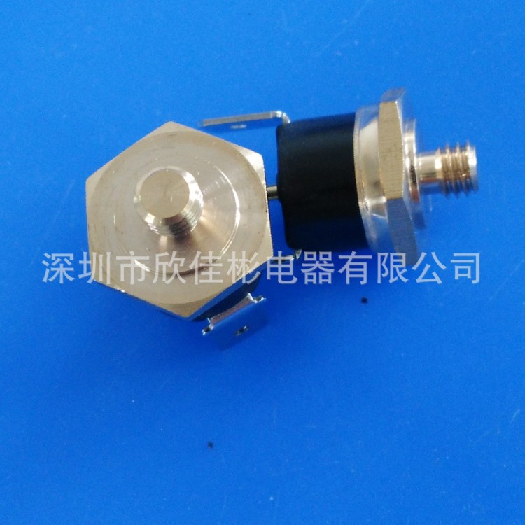 KSD301温控器突跳式温控开关螺纹温控器M4牙温控器M4螺牙温控开关