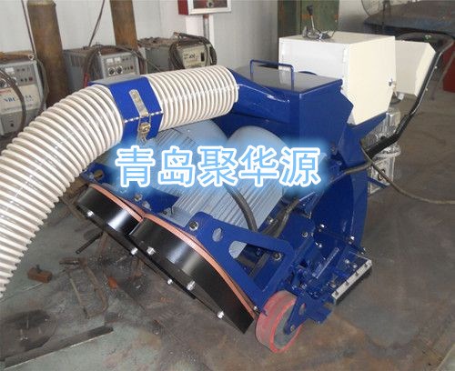 79小型路面拋丸機(jī)船艙甲板表層除銹設(shè)備廠房地坪移動(dòng)式鋼板清理機(jī)