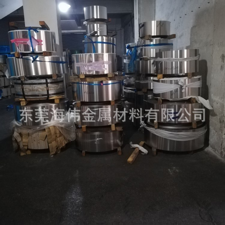 不銹鋼卷帶用于眼鏡框制造 0.7mm 0.8mm 1.0mm 1.2mm 304不銹鋼帶