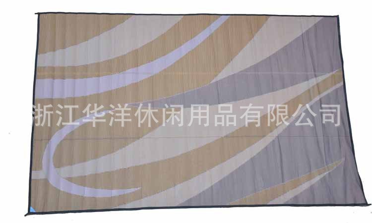 廠家供應花園地墊雙層PP管編織戶外地毯席防曬防老化戶外坐墊