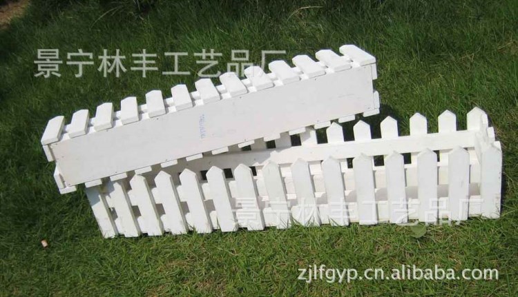 92cm白色木制花器/木柵欄花器、花瓶、花桶、花架、花車 （來電制