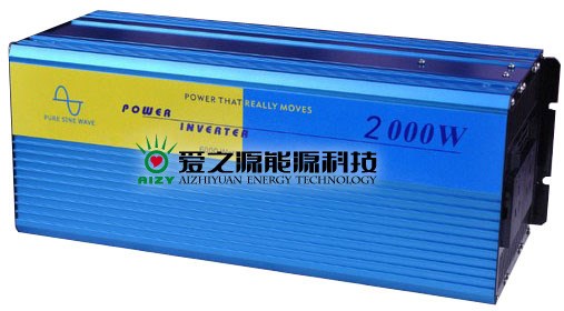 正弦波太阳能逆变器 车载 家用太阳能发电12v转220v/2000W