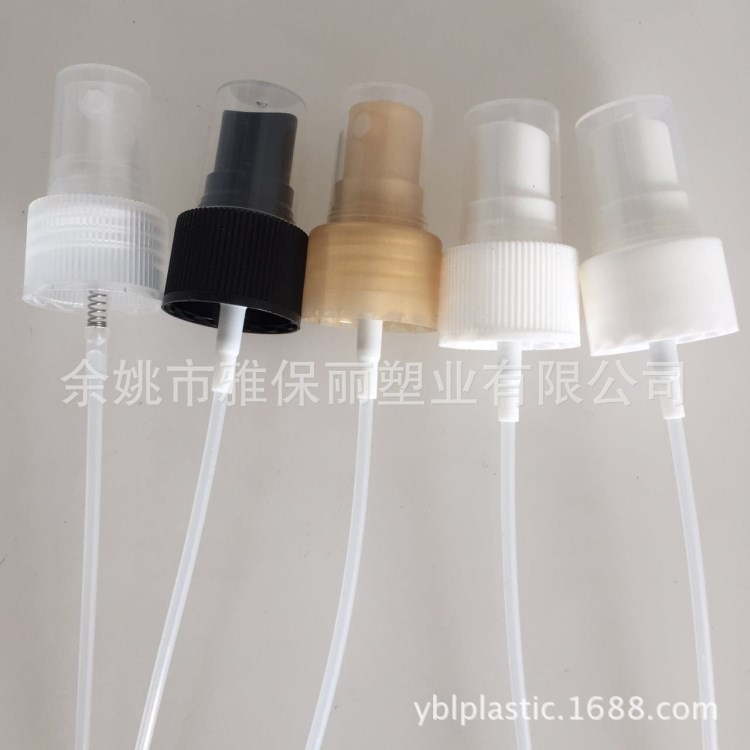 廠家直銷塑料化妝品包材泵頭 側(cè)噴小噴霧頭24/410香水噴頭