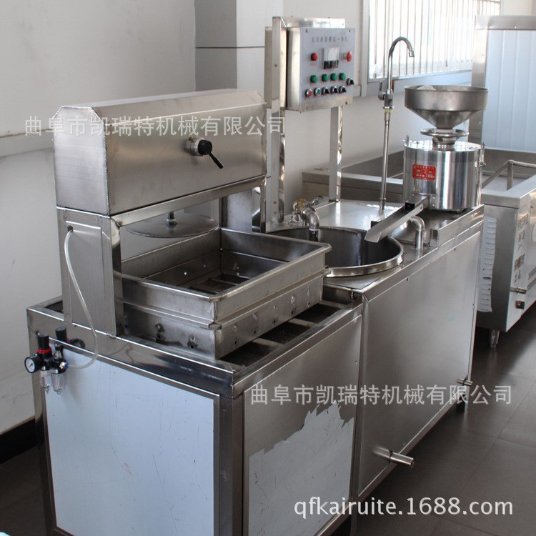 中小型全自動豆腐機 供應四川水豆腐制作視頻 彩色豆腐加工設備