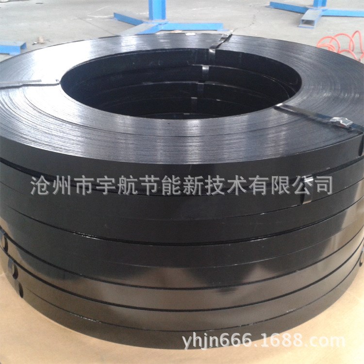 供應(yīng)各種規(guī)格850MPA烤藍鐵皮打包鋼帶，庫存量大，交貨及時