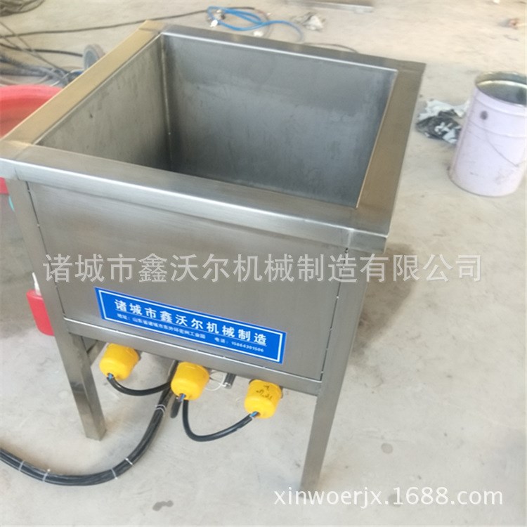 鑫沃爾直銷蕓豆蠶豆油炸機 電加熱花生油炸機 豆類加工設(shè)備