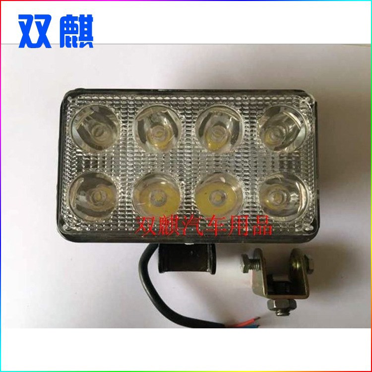12V/24V LED 遠近光四寸方射燈汽車改裝4寸方燈高亮大燈強光防水