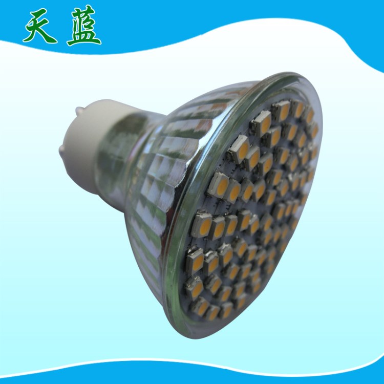 LED燈泡  LED杯燈 玻璃 陶瓷 塑料 車鋁杯燈 GU10-60SMD-2835杯燈