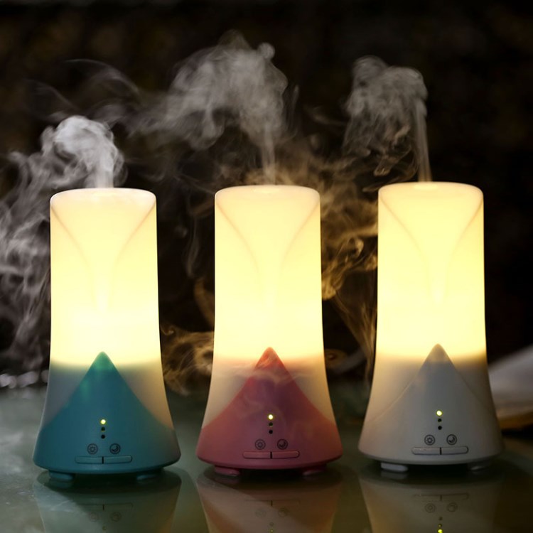 MINI HUMIDIFIER新款丽漾香薰机USB加湿器 家用迷你夜灯小加湿器