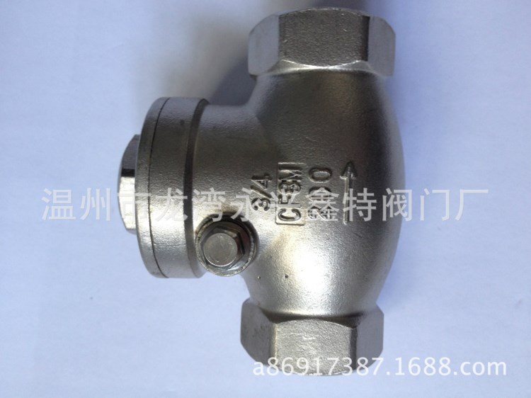 供應內螺紋不銹鋼單向閥&mdash;&mdash;廠家直銷價&para; 氣動單向閥 球體