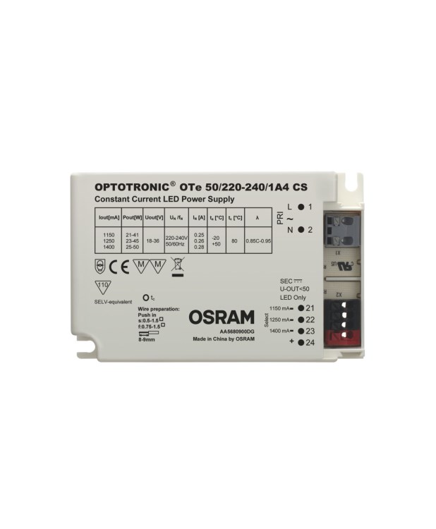 OSRAM/欧司朗 LED驱动电源OTE50/220-240/1A4 CS OEM