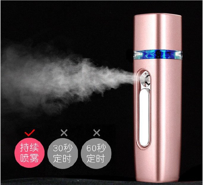 噴霧補水儀器納米技術便攜蒸器保濕美容儀迷你加濕機一件代發