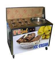 全國(guó)熱售中 新款大鍋炒冰機(jī)帶6個(gè)保鮮桶 壓縮機(jī) 制冷快噪音小