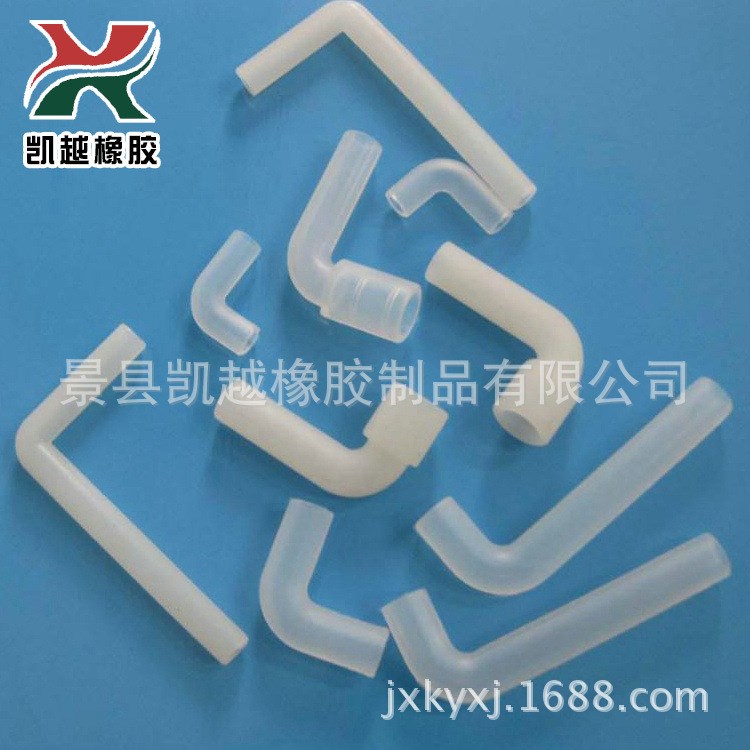 硅膠變徑彎管 白色九十度硅膠彎管 廠家定制 飲水機(jī)配件膠管