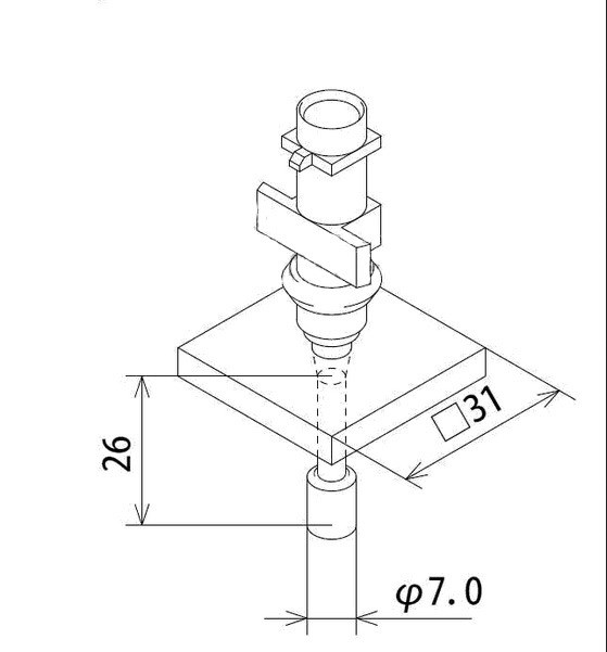 富士吸嘴 IP3 7.0 Nozzle AQNA &ndash; 3300/04