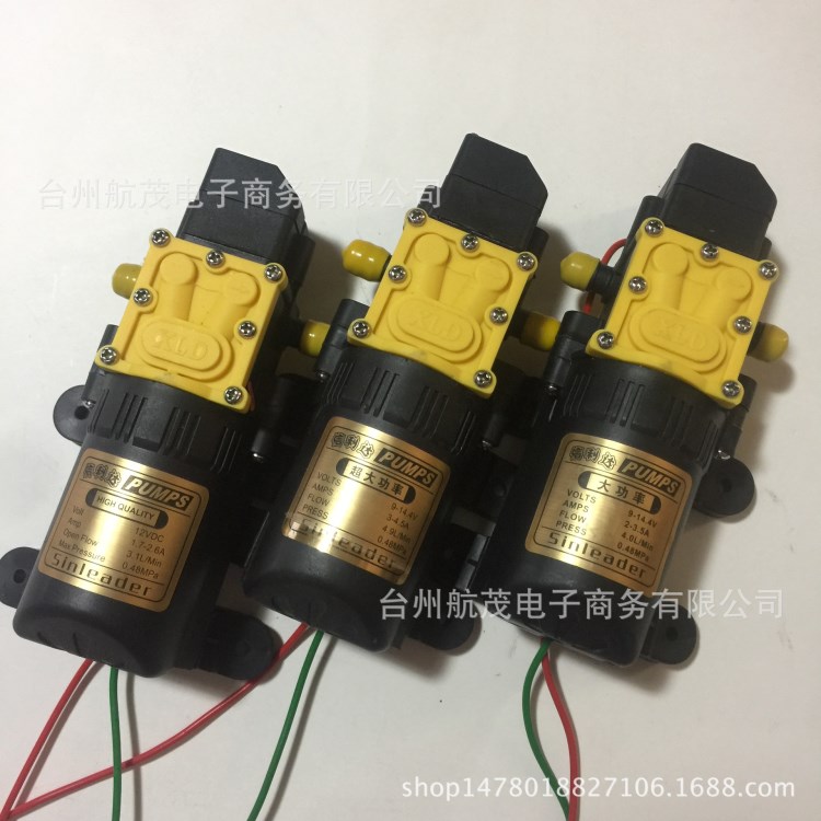 電動噴霧器水泵  電動噴霧器壓力水泵配件農(nóng)作物灌溉12v智能隔膜