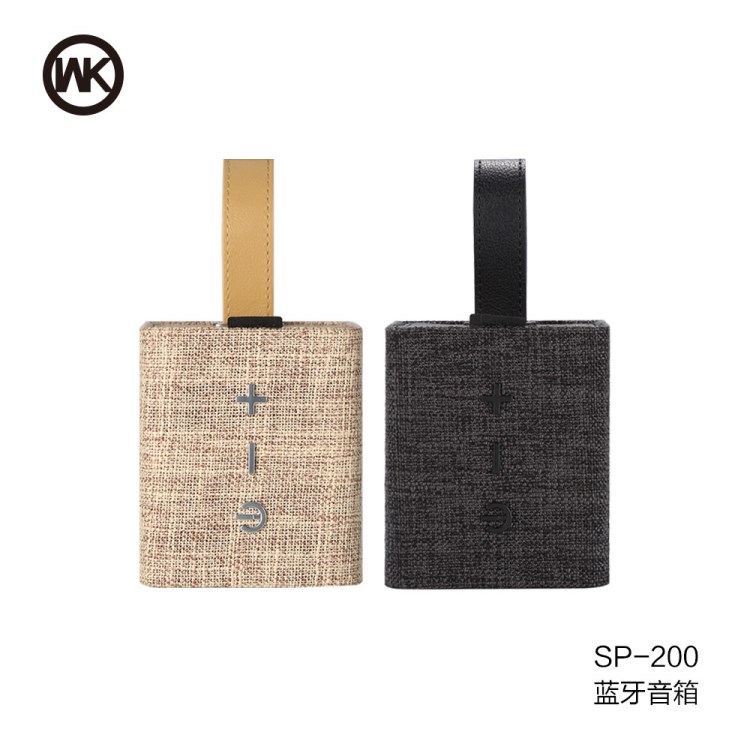WK SP200藍牙音箱 無線手提便攜式小音響 車載音箱 重低音新款