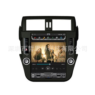 TOYOTA PRADO霸道豐田普拉多導(dǎo)航儀一體機(jī)12.1寸安卓車載DVD/GPS