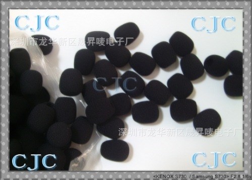 【質量滿意】廠家直銷頭戴麥克風咪綿 領夾式話筒海綿