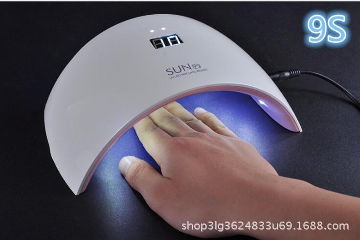 宸美光療機(jī)美甲烘干機(jī)甲油膠指甲烤燈LED SUN9S美甲燈迷你烘干器