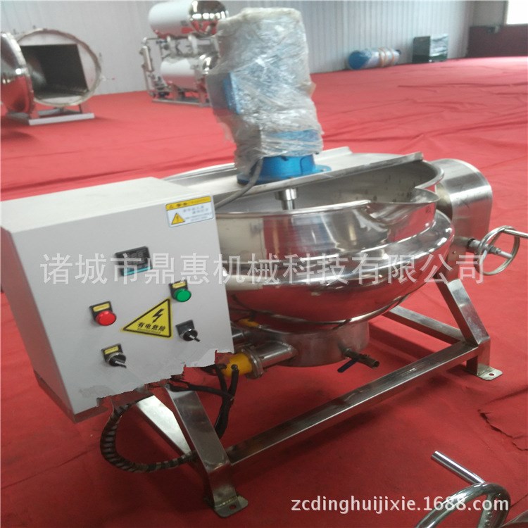 綠豆沙攪拌炒鍋 煮粥機(jī) 咸鴨蛋蒸煮設(shè)備 海鮮大咖料攪拌機(jī)