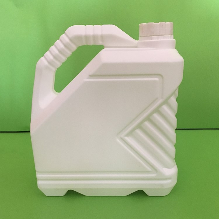 4L方形塑料機油桶 4L防凍液壺 4公斤潤滑油塑料桶 4L化肥桶批發(fā)